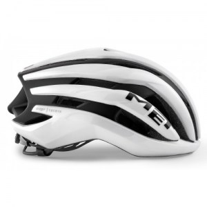 ΚΡΑΝΟΣ MET Trenta MIPS White Black/Matt Glossy DRIMALASBIKES